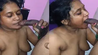 Tamil mature bhabhi deep blowjob video